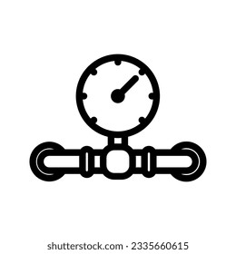 Icono de tubería. inicio de sesión para concepto móvil y diseño web. ilustración vectorial