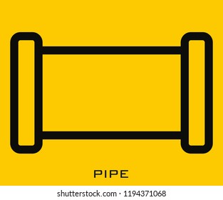 Pipe icon signs
