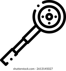 pipe icon. Thin Linear Style Design Isolated On White Background