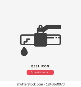 pipe icon vector