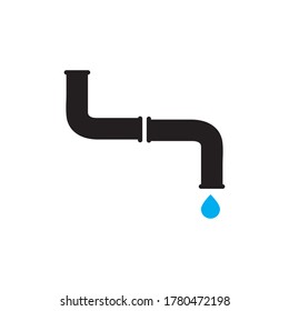 pipe icon vector design ilustration templat