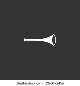 pipe icon vector. pipe sign on black background. pipe icon for web and app