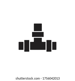 pipe icon vector sign symbol isolted
