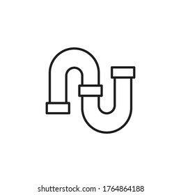 Pfeifensymbol-Vektorsymbol einzeln