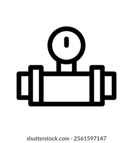 Pipe Icon Vector Symbol Design Illustration