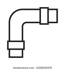 pipe icon vector template illustration logo design