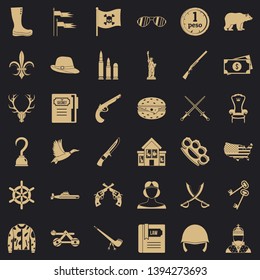 Pipe icons set. Simple style of 36 pipe vector icons for web for any design