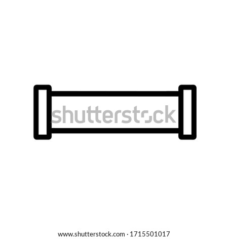 Pipe icon,vector illustration. Flat design style. vector pipe icon illustration isolated on White background, pipe icon Eps10. pipe icons graphic design vector symbols.