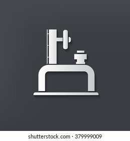 Pipe industry design on clean background,vector