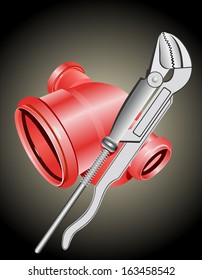 Pipe, joints and plumbing tools