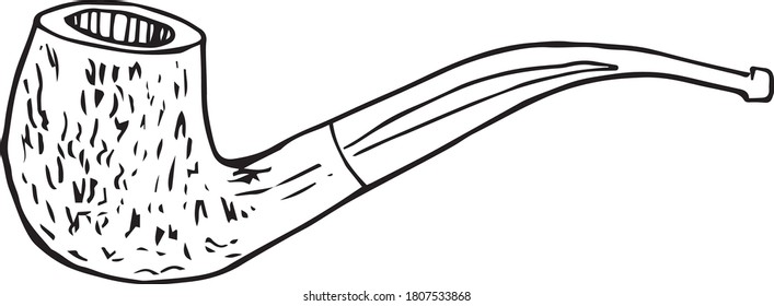 The pipe is an object used mainly for smoking tobacco