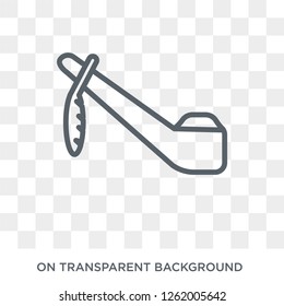 Pipe of peace icon. Pipe of peace design concept from Culture collection. Simple element vector illustration on transparent background.