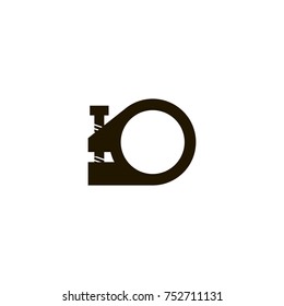 pipe plumbing icon. sign design