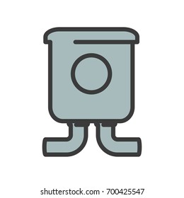 pipe plumbing symbol