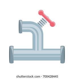 pipe plumbing symbol