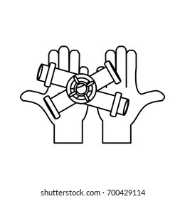 pipe plumbing symbol