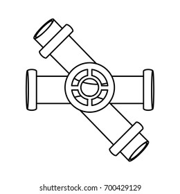 pipe plumbing symbol