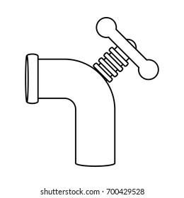 pipe plumbing symbol