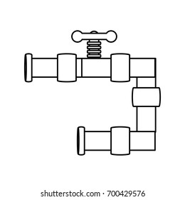pipe plumbing symbol