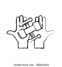 pipe plumbing symbol