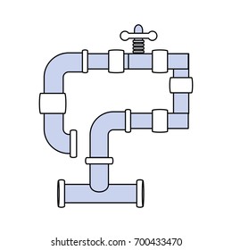 pipe plumbing symbol