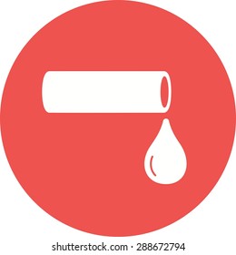 Pipe, pvc, piping icon vector image. Can also be used for construction, interiors and building. Suitable for use on web apps, mobile apps and print media.