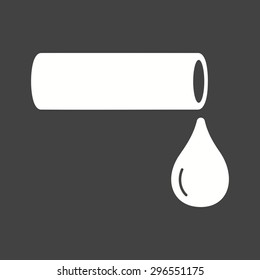 Pipe, pvc, piping icon vector image. Can also be used for construction, interiors and building. Suitable for use on web apps, mobile apps and print media.
