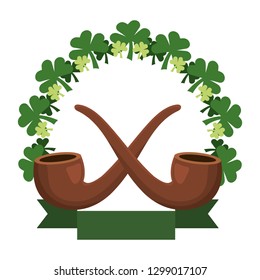 pipe and ribbon
