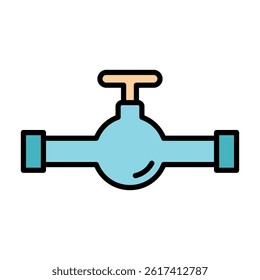 pipe sign symbol vector icon