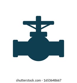 diseño de iconos de tipo silueta de tubo, industria petrolera, tecnología de combustible de gas, producción industrial y tema del petróleo. Ilustración de vectores