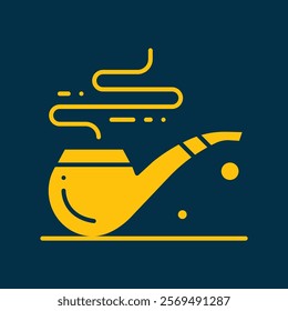 Pipe Smoke trendy artwork beauteous abstract vector illustration colorful valuable design.eps