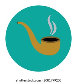 pipe smoking tobacco vector work