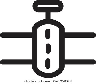 Pipe Tap Work Outline Icon