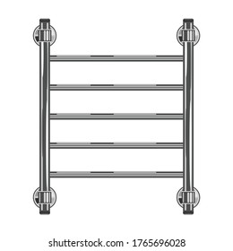 Pipe towel vector icon.Cartoon vector icon isolated on white background pipe towel.