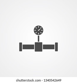 Pipe vector icon sign symbol