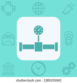 Pipe vector icon sign symbol