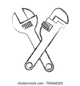 pipe wrench icon