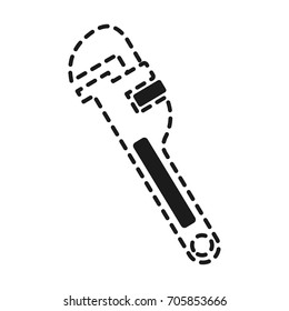 pipe wrench icon