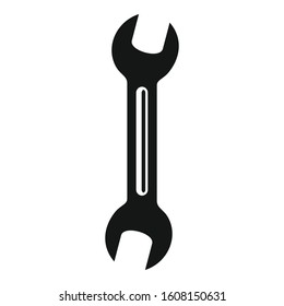 Pipe wrench icon. Simple illustration of pipe wrench vector icon for web design isolated on white background