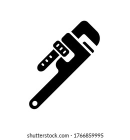 pipe wrench icon vector illustration design