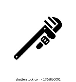 pipe wrench icon vector illustration design