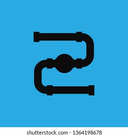 pipeline icon vector