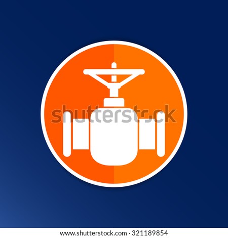 pipeline icon vector button logo symbol concept.