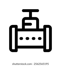 pipeline icon. vector line icon for your website, mobile, presentation, and logo design.