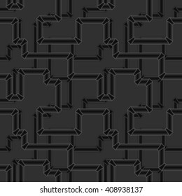 Pipeline.Modern graphic seamless  dark pattern 