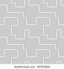 Pipeline.Modern graphic seamless pattern