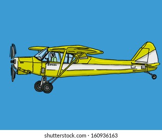 Piper Super Cub Airplane