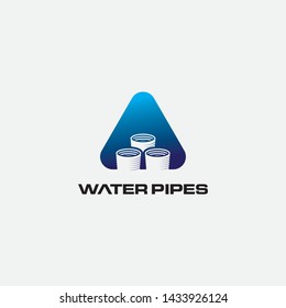 Pipes logo icon design template - Vector