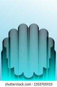 pipes on a background