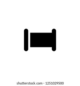 pipes vector icon. pipes sign on white background. pipes icon for web and app